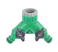 alloneslife Facile da usare sistemi di irrigazione flussi regolazione tre vie tubo connettore con valvole di intercettazione adatto per irrigazione giardino giunzioni acqua