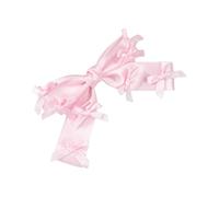 alloneslife Fermagli per capelli da donna, fermagli per capelli con fiocco per balleccore dolci fiocchi piatti per balleccore forcina per capelli elegante clip per capelli per mazzi (rosa)