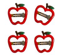 alloneslife Fermaglio per capelli a forma di ananas, fragola, piatto, a forma di frutta, stile anni '2000, colore: rosso