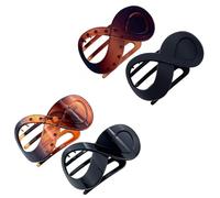 alloneslife Fermaglio per capelli piatto a tema pinza per capelli elegante ampio supporto per capelli fermagli per capelli forte tenuta forcina per ragazze (set da sette)