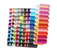 alloneslife Filo da cucito multifunzionale in poliestere bobine di filo da cucito 100 colori per macchina da cucire filo forniture per cucire