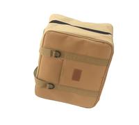 alloneslife Forniture da campeggio Borsa di stoccaggio Oxford Panno Stufa Canister Pentole Borse per il trasporto di campeggio all'aperto Picnic Enduring, cachi