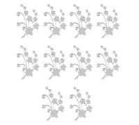 alloneslife Fustelle decorative di carta per realizzare biglietti, album di ritagli, goffratura, stencil in metallo