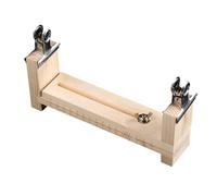 alloneslife Jig Maker, legno tessuto fra, A | Jig Maker in legno di lunghezza regolabile, strumento per intrecciare braccialetti a mano