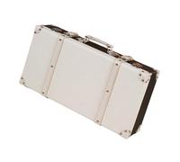 alloneslife Maniglia portatile decorativa classica del contenitore di valigia del contenitore d'annata della valigia per i regali e la conservazione