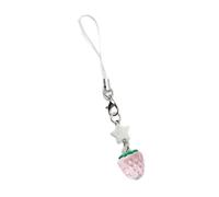 alloneslife Moda Acrilico Frutta Stella Ciondolo Telefono Cinghie Cordino Tasca Portachiavi Cinghia Zaino Fascino Auto Chiave Decorazione Catena