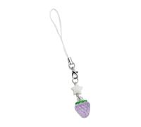 alloneslife Moda Acrilico Frutta Stella Ciondolo Telefono Cinghie Cordino Tasca Portachiavi Cinghia Zaino Fascino Auto Chiave Decorazione Catena