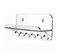 alloneslife Moderno Acrilico Organizzatori Montaggio A Parete Per Entryway Corridoio Con Angolo Arrotondato Cassaforte Per Bambini Moderno Organizzatori Ingresso