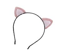 alloneslife Morbido cerchietto con orecchie da micio modificabile, per feste in costume, per uso quotidiano, bambini e adulti (orecchie colorate)