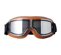 alloneslife Occhiali da equitazione con occhiali retrò | Occhiali a forma di occhiali retrò con forma avvolgente per viaggi in moto, copertura pronta per il vento e giorni di viaggio