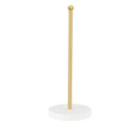 alloneslife Organizer salvaspazio per capelli con struttura in metallo robusto con base in legno, scaffale decorativo per ragazze e donne