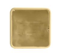 alloneslife Organizzatori a parete efficienti per tende scatola giocattolo robusto scaffale acrilico accessorio per casa e ufficio decorazione mensola da parete