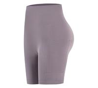 alloneslife Pantaloncini da corsa ad asciugatura rapida da donna, a vita alta, controllo della pancia, atletica, palestra, con tasca, per fitness, ciclismo, corsa, sollevamento bottino, pilates, con