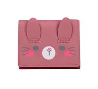 alloneslife Portamonete, portamonete alla moda, comodo ed elegante, per donne e ragazze, Rosa scuro, 11*2*8.5cm