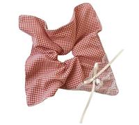 alloneslife Scrunchie per capelli, elastici per capelli da donna, elastici per capelli oversize con papillon plaid, elastici per capelli spessi e femminili con fiocco quadrato