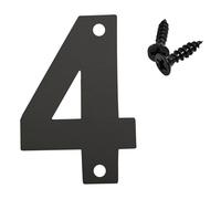 alloneslife Set di numeri civici in acciaio inossidabile, resistenti alla ruggine, set di numeri per porte e porte con visibilità trasparente (75,4)