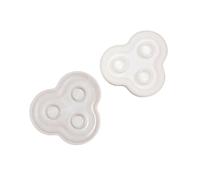 alloneslife Set di stampi multiuso in silicone robusto per portacandele multipli, portatili, per resina, gesso, forniture artigianali di dimensioni assortite (3)