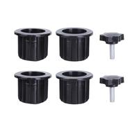 alloneslife Set di tappi per fori per ombrelloni da esterno, per tavolo da patio, patio, tavolo, ombrello, anelli