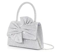 alloneslife Sofisticata borsa da sera con interni spaziosi e tracolla a catena borsa a tracolla per essenziale alle celebrazioni, B