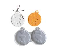 alloneslife Stampi in silicone a forma di animale domestico per resina epossidica multiuso ciondoli a forma di animale per gioielli fatti a mano (3)