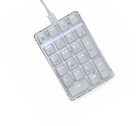 alloneslife tastiera meccanica 21Key Numpad con progettazione resistente dell'acqua e progettazione intelligente di digitazione comoda