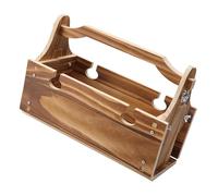 alloneslife Tavolo da picnic pieghevole in legno per esterni, portatile, tavolo da campeggio leggero per riporre e trasportare facilmente