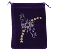 alloneslife Velluti Tarocchi Sacchetto di Immagazzinaggio di carte da gioco da tavolo Coulisse Borsa Oracoli Carte Rune Borsa Da Viaggio Gioielli Sacchetti, D