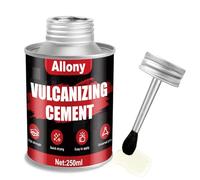 Allony Mastice per Riparazione Pneumatici, Gomma Liquida, Ripara Gomme Auto, Liquido Vulcanizzante, Sigillante Impermeabile per Tubi della Bicicletta, Pneumatici per Auto Valvole in Gomma, 250ML