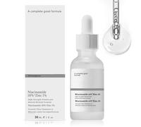 Allony Niacinamide Siero, Niacinamide10% + Zinco 1%, Siero Niacinamide Viso Anti Imperfezioni, Riduce I Pori Dilatati e la Pelle Spenta Sieros per Tutti I Tipi di Pelle, 30ml