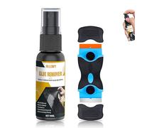 Allony Rimuovi Colla e Adesivi Spray - Rimuove Rapidamente Etichette, Pellicole e Residui di Colla - 100ml Con Raschietto