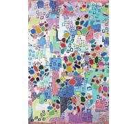 Allow Yourself: Lined: Abstract Notebook A5 | Artist-Designed Monochrome Margins Based on Original Artwork | For Writing, Reflection & Creative Flow
