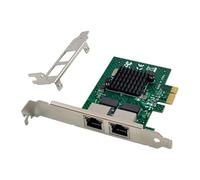 Allowish 2 porte RJ45 Lan card PCI-E X1 Gigabit Server Network Card 1000Mbps compatibile con WOL PXE VLAN Broadcom BCM5720 chipset