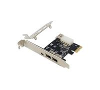 Allowish 4 porte Firewire 4pin 9pin scheda di espansione PCI Express 1394B 1394A VIA VT6315 chipset adattatore PCI-E 1X a 1394 scheda audio