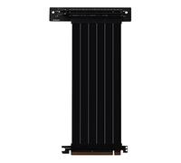 Allowish Cavo di prolunga per scheda grafica PCIE 4.0, 16x, porta PCI Express, scheda di espansione GPU, estensore schermato (20 cm, 4.0, 90 gradi, nero)