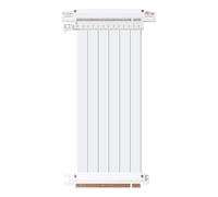 Allowish Cavo di prolunga per scheda grafica PCIE X16 a piena velocità 3.0, GPU PCI-E, flessibile, schermato (80 cm, un retro bianco)