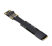 Allowish M.2 NVMe SSD a M2 WiFi Key E Wireless LAN Card Cavo adattatore di estensione PCIE4.0 (35 cm, R45SL 4.0)