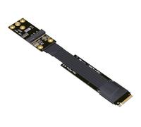 Allowish M.2 NVMe SSD a M2 WiFi Key E Wireless LAN Card Cavo adattatore di estensione PCIE4.0 (60 cm, R45SF 4.0)