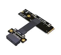 Allowish M.2 NVME TO PCIE X1 Cavo di prolunga M2 M KEY NVME SSD PCI-E4.0 Adattatore convertitore (40 cm, R41UF 4.0)