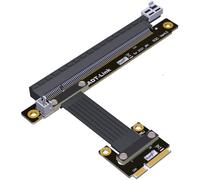 Allowish Mini Pcie a PCIE X16 Cavo di prolunga adattatore per scheda di rete wireless PCIE4.0 (10 cm, R63JC 4.0)