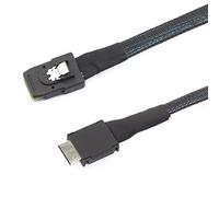 Allowish Mini SAS SFF-8087 to Oculink SAS SFF-8611 4I Server High-Speed Connection Cable (0.5m,Black)