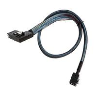 Allowish Mini SAS SFF-8643 4I to SAS SFF-8087 Server Adapter Cable (1m,Black)