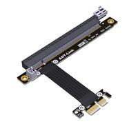 Allowish Riser PCIe 4.0 x1 A x16 Cavo di Estensione PCIE4.0 Adattatore Minerario Per GPU RTX3090 (25cm)