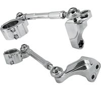 ALLOY ART DC-2 KIT COPPIA STABILIZZATORI HARLEY FXDL 1690 DYNA LOW RIDER 2017