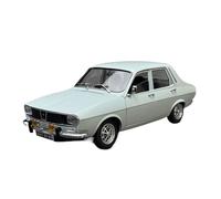 Alloy Car Scala Model 1:18 Per 12 Gordini TS 1974 Modello Auto In Lega 1971 Blu Grigio Chiaro Ornamenti Per Porte Complete Collezione Adulti Veicolo Da Collezione(Gray)