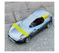 Alloy Car Scala Model 1:18 Per Ferrari MONZA SP1 Versione Fine Lega Auto Sportiva Modello Auto Collezione Per Adulti Grandi Ornamenti Rosso Veicolo Da Collezione(Blue)
