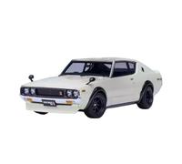 Alloy Car Scala Model 1 18 Per Nissan SKYLINE 2000 GT-R (KPGC110) Ornamenti Per Modelli Di Auto Completamente Aperti Rossi Veicolo Da Collezione(White)