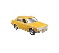 Alloy Car Scala Model 1 24 Per 1973 Nissan Skyline 2000gt-r GTR 1971 Datsun 510 Alloy Model Metal Model Car Veicolo In Scala Da Collezione(Yellow)