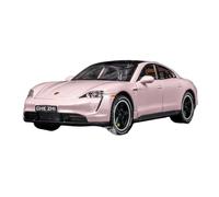 Alloy Car Scala Model 1 32 Per Porsche Taycan Lega Metallo Pressofuso Modello Simulazione Modello Suono E Luce Giocattolo Veicolo In Scala Da Collezione(Rosa)