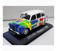 Alloy Car Scala Model Per Lti Fx4 Singapore 2000 1 43 Scala Die Cast Modello di Auto In Lega Statica Modello di Auto Collezione di Veicoli Veicolo Da Collezione