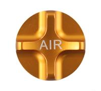 Alloy Front Fork Cap Cover 26mm for MTB Bike(Gold) | High strength aluminum alloy, 26mm diameter, gold blue options, lightweight per 3g, smooth finish
